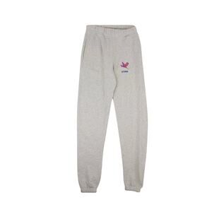 Heron Preston Sweatpants Embroidered Herons Melange in Grey/Multi Sz XS